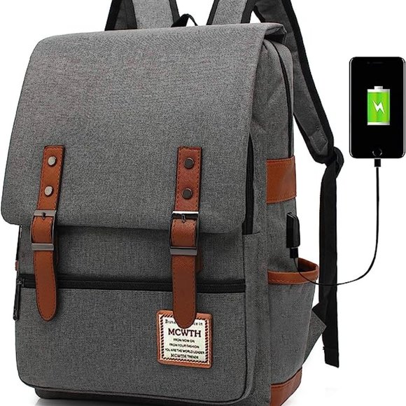 UGRACE Vintage Laptop Backpack NEW without tags - Picture 9 of 9